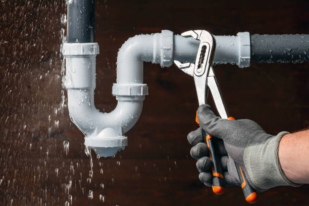 Professional Leak Detection technician working in Rodney, MI